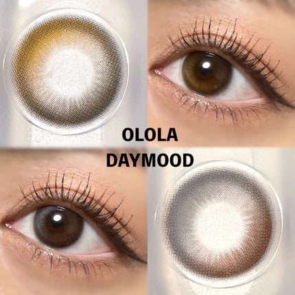 デームードブラウンマンスリー (DAYMOOD BROWN monthly)/OLOLA/1ヶ月(1MONTH)カラコンを使ったクチコミ(1枚目)
