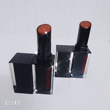 ルージュ アンリミテッド アンプリファイド/shu uemura/口紅を使ったクチコミ（1枚目）