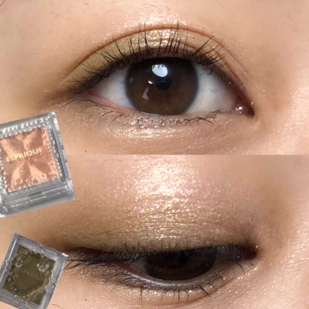 セレクト アイカラー/ESPRIQUE/単色アイシャドウを使ったクチコミ（2枚目）