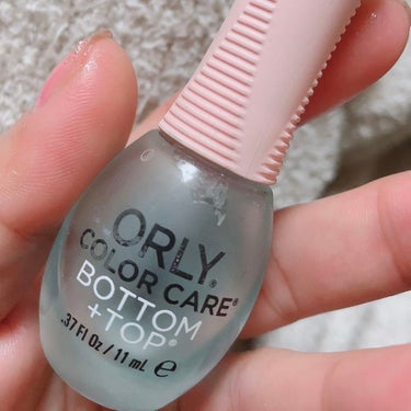 ORLY COLOR CARE BOTTOM+TOP/ORLY/ネイルトップコート・ベースコートを使ったクチコミ（2枚目）