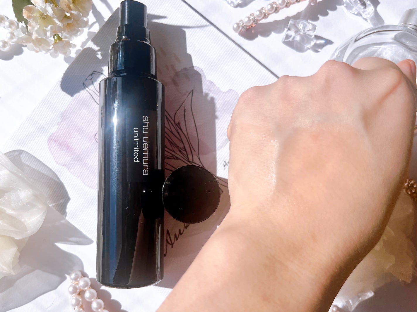 アンリミテッド メイクアップ フィックス ミスト/shu uemura/フィックスミストを使ったクチコミ(2枚目)