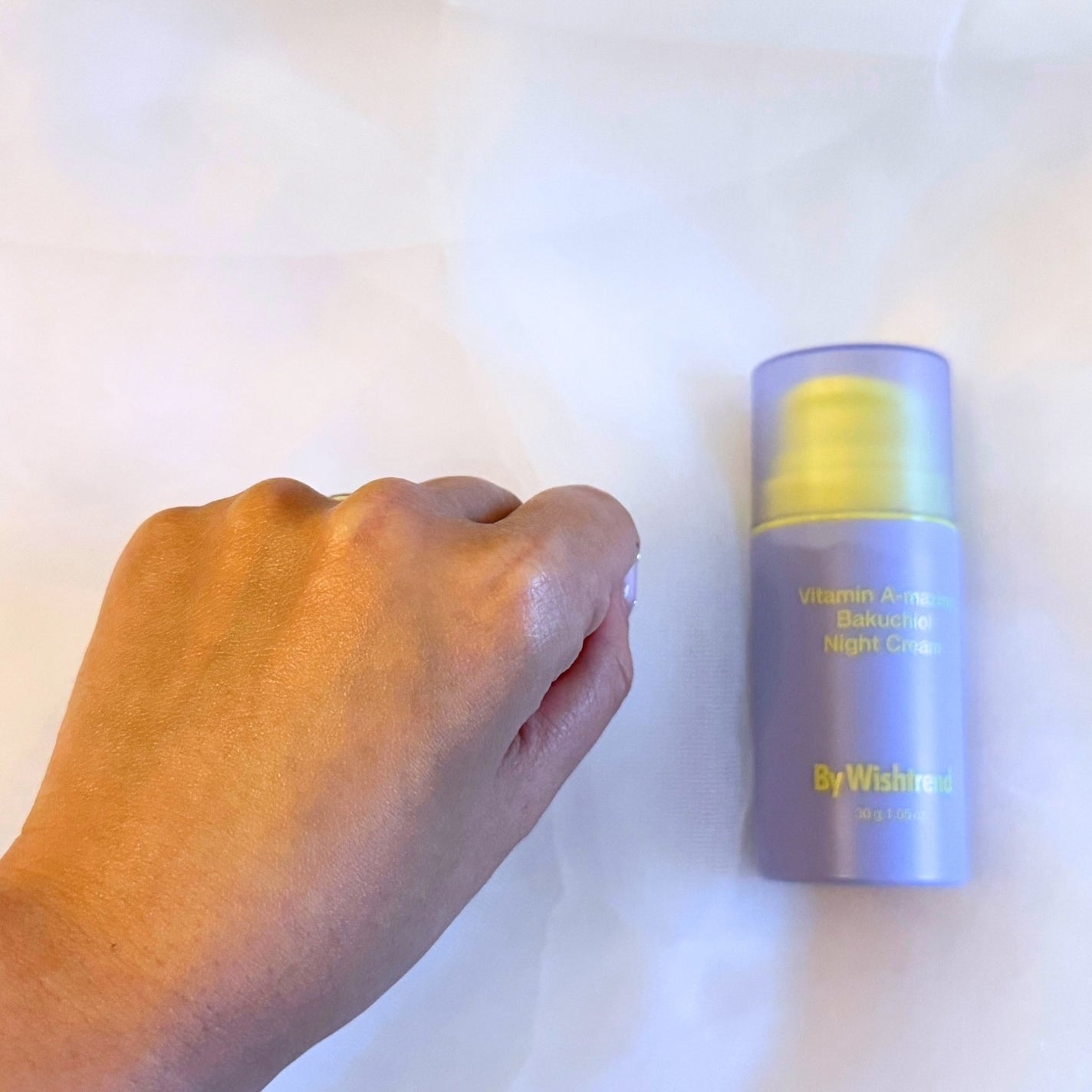 ビタミンA-mazingバクチオールナイトクリーム/By Wishtrend/フェイスクリームを使ったクチコミ(5枚目)