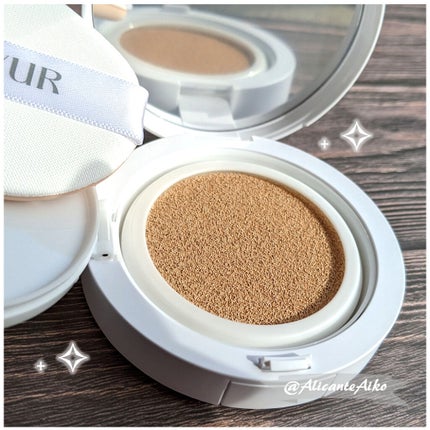 セラムフィット フルカバー グロークッション/ByUR/クッションファンデーションを使ったクチコミ(2枚目)