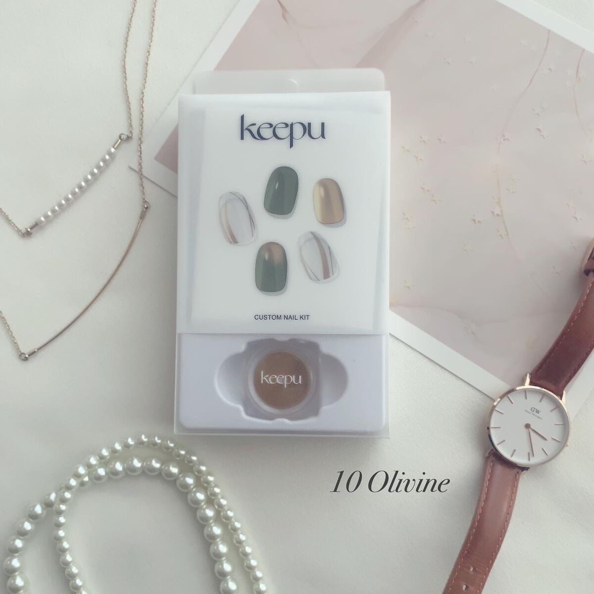 セルフカスタム ネイルシール/KEEPU/ネイルシールを使ったクチコミ(1枚目)