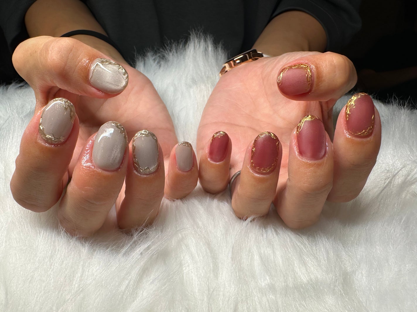 ちゃーん♡ on LIPS 「#ジェルネイルデザイン#ジェルネイル#ピンクネイル#ホワイトネ..」(2枚目)