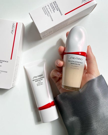 エッセンス スキングロウ ファンデーション/SHISEIDO/リキッドファンデーションを使ったクチコミ(1枚目)