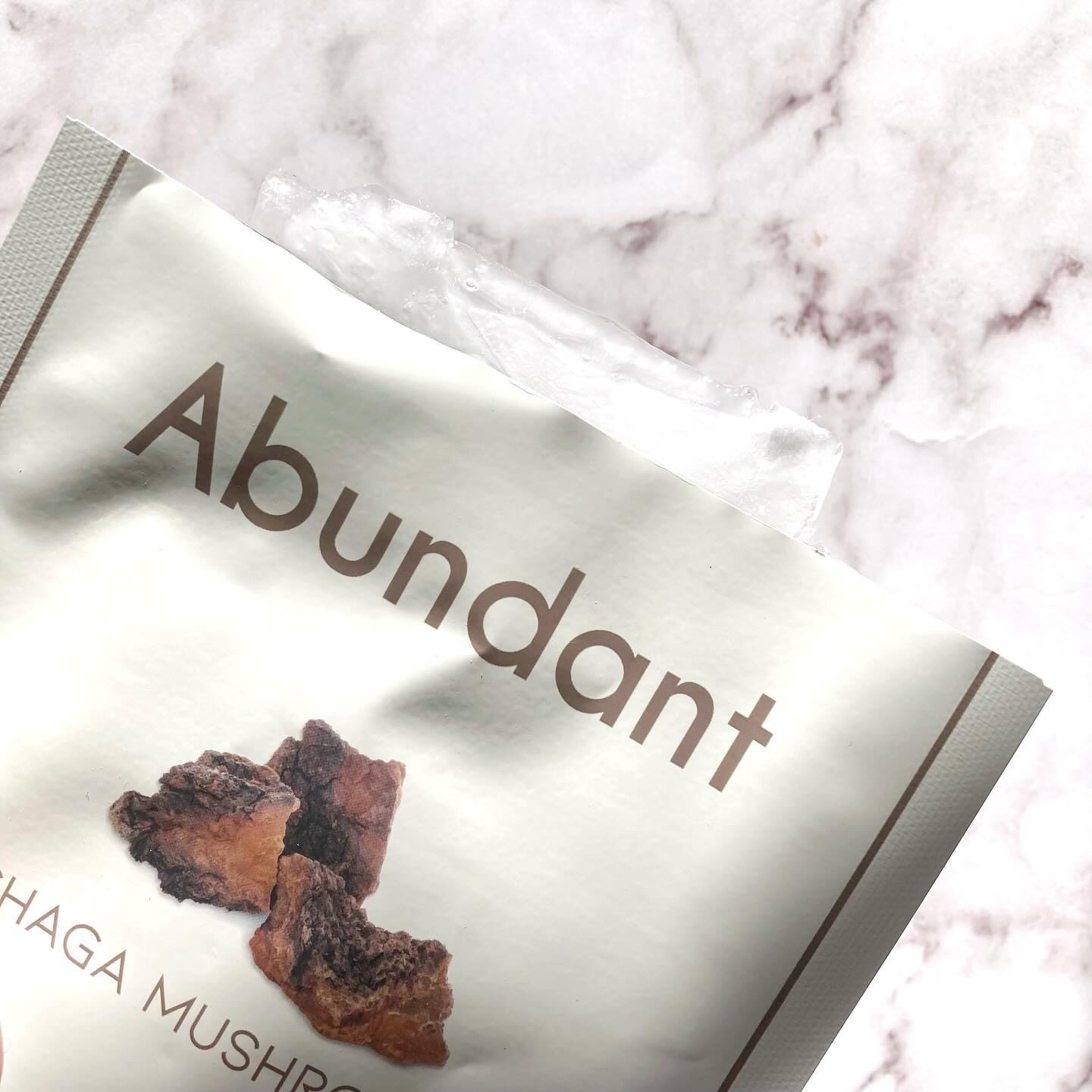 チャーガマッシュルームウォータージェルマスク/Abundant/シートマスク・パックを使ったクチコミ（2枚目）