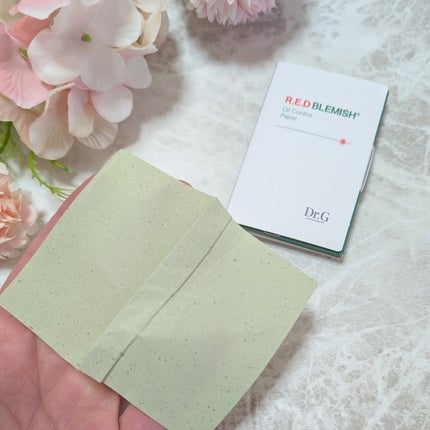 ドクタージー オイルコントロールペーパー/Dr.G/あぶらとり紙を使ったクチコミ(4枚目)