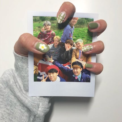 ジェルネイル(ライト対応)/セリア/ジェルネイルを使ったクチコミ(1枚目)