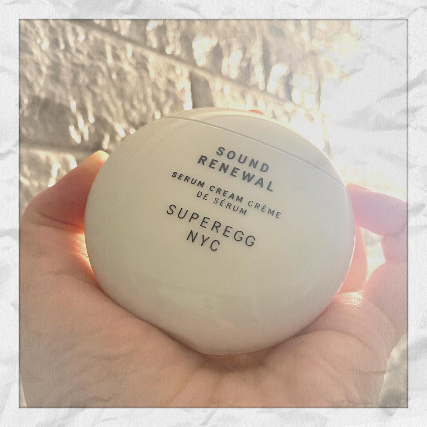 サウンド リニューアル セラムクリーム/SUPEREGG /フェイスクリームを使ったクチコミ（1枚目）