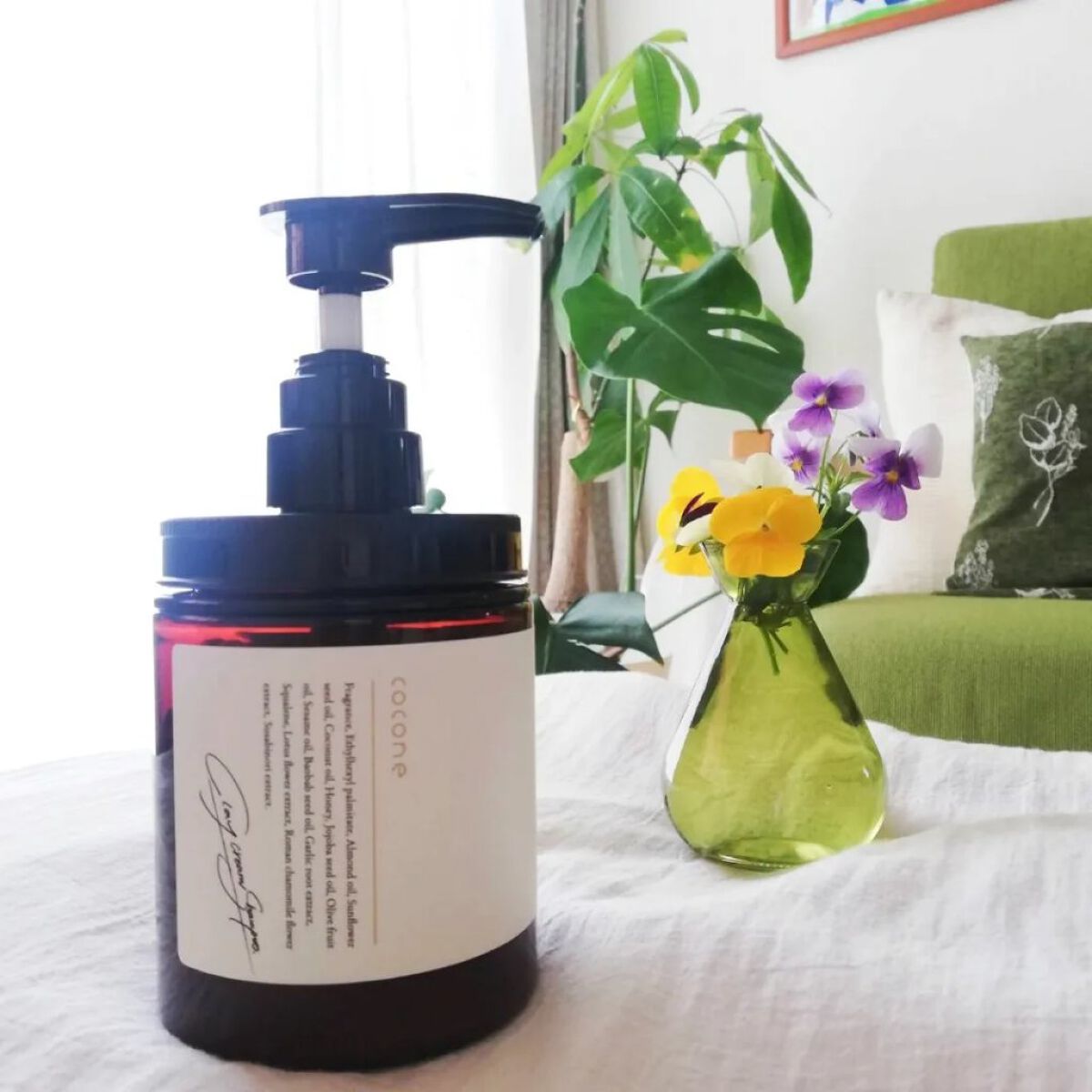 クレイクリームシャンプー（モイスト）/cocone/市販シャンプーを使ったクチコミ（1枚目）