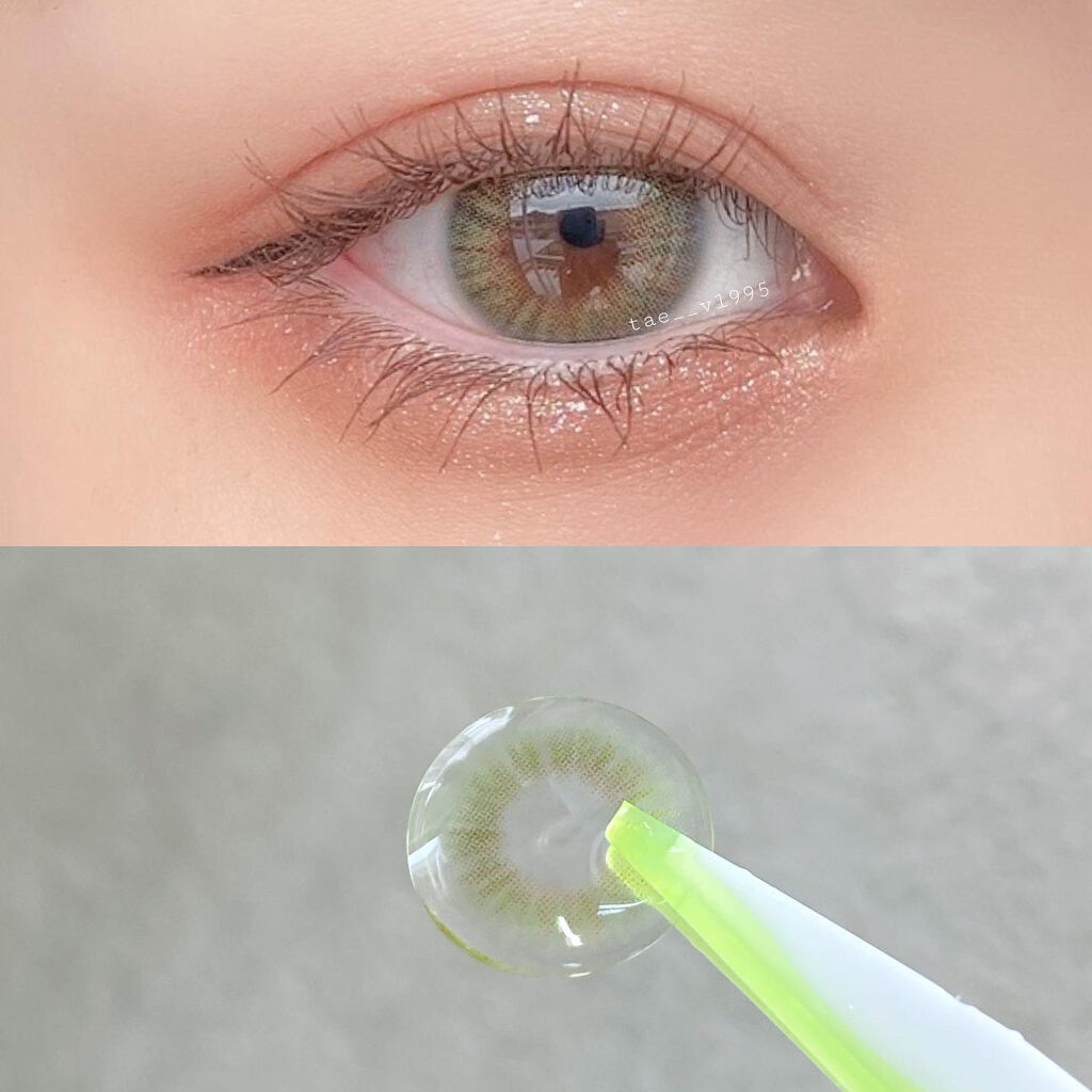 エアリス(Heiress)/OLOLA/カラーコンタクトレンズを使ったクチコミ（3枚目）