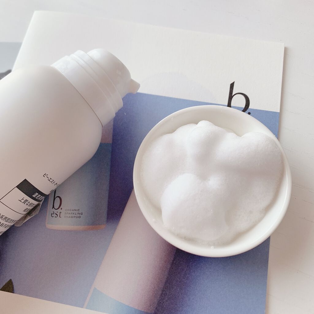 オーガニックスパークリングシャンプー/b.ris/市販シャンプーを使ったクチコミ（2枚目）