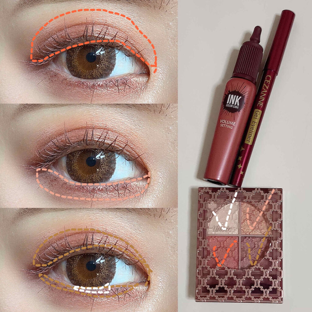 ピンク モーメント インク カラー カラ/PERIPERA/マスカラを使ったクチコミ（2枚目）