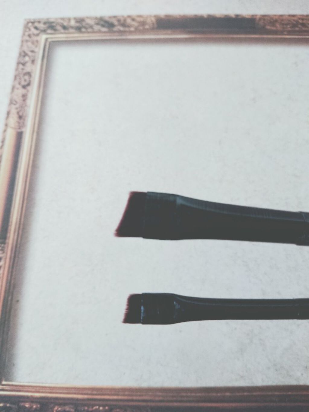 アイメイクブラシ2本セット/SHEIN/メイクブラシを使ったクチコミ（3枚目）