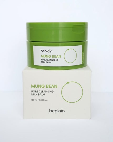緑豆毛穴クレンジングミルクバーム/beplain/クレンジングバームを使ったクチコミ(6枚目)