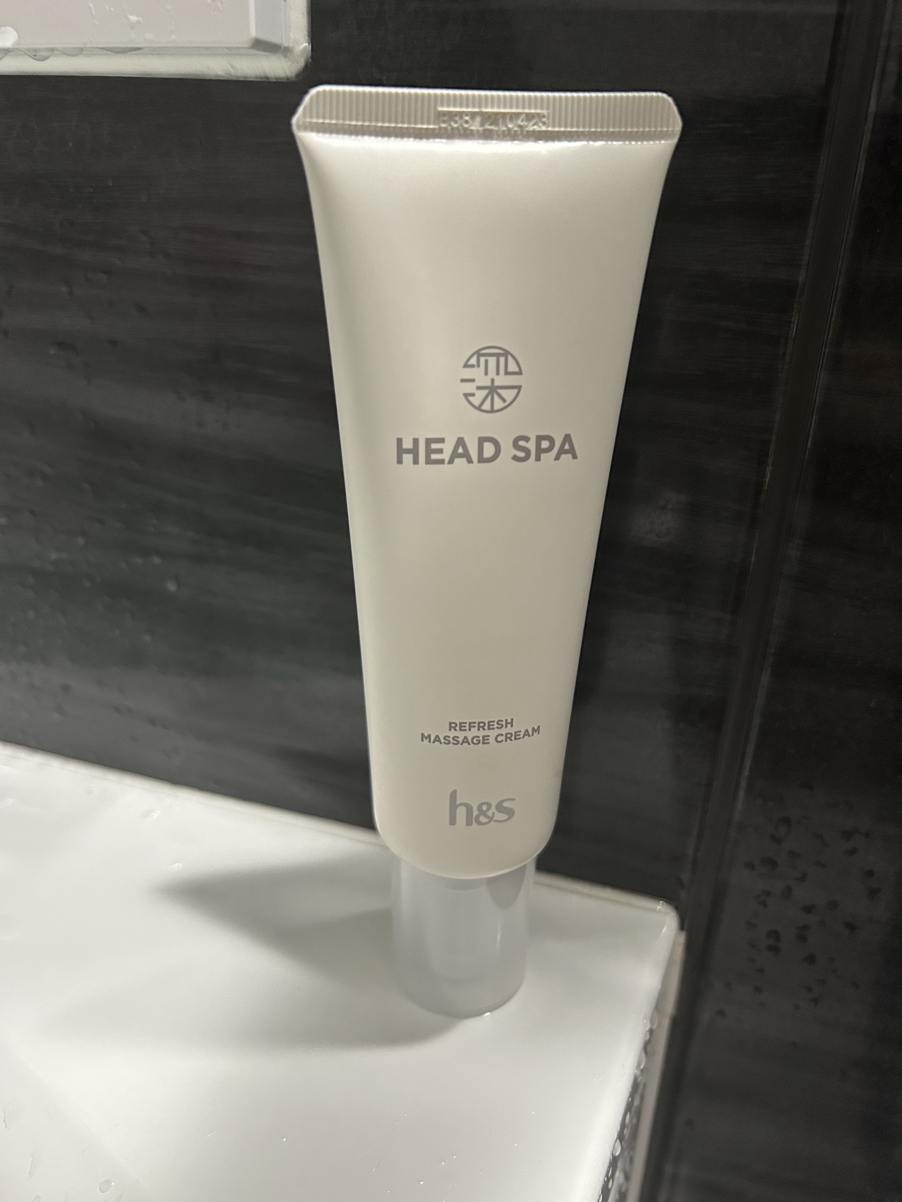 リフレッシュ マッサージクリーム/h&s/洗い流すヘアトリートメントを使ったクチコミ（1枚目）