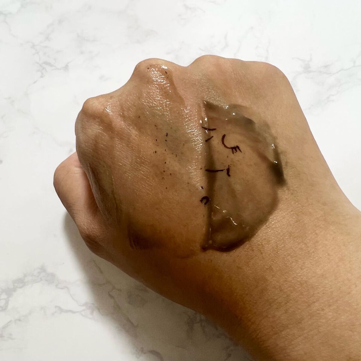 モッチスキン吸着クレンジングBK(炭)/MoccHi SKIN/クレンジングジェルを使ったクチコミ(4枚目)