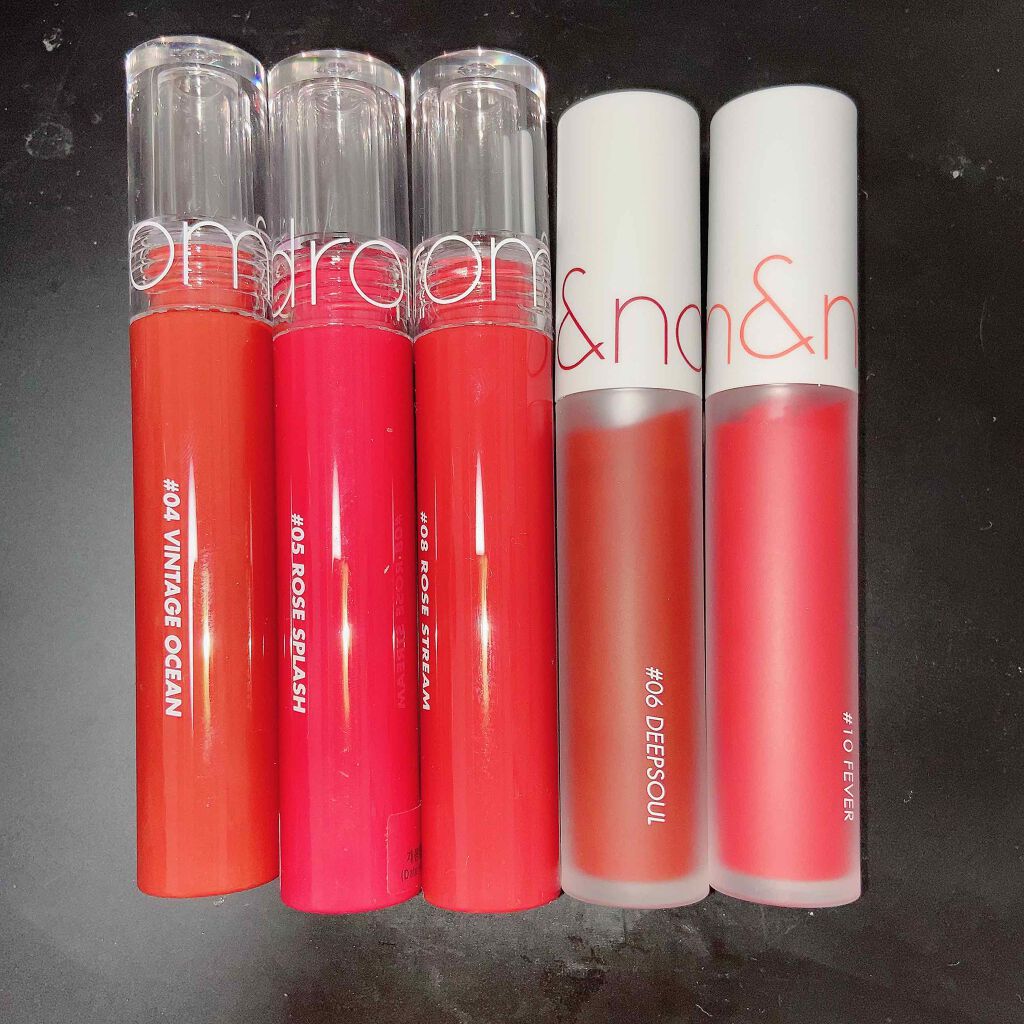 ゼロベルベットティント/rom&nd/リップティントを使ったクチコミ(1枚目)