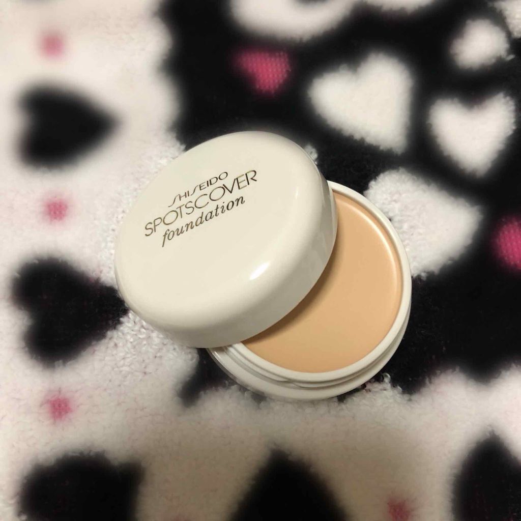 スポッツカバー ファウンデイション/SHISEIDO/クリームコンシーラーを使ったクチコミ（2枚目）