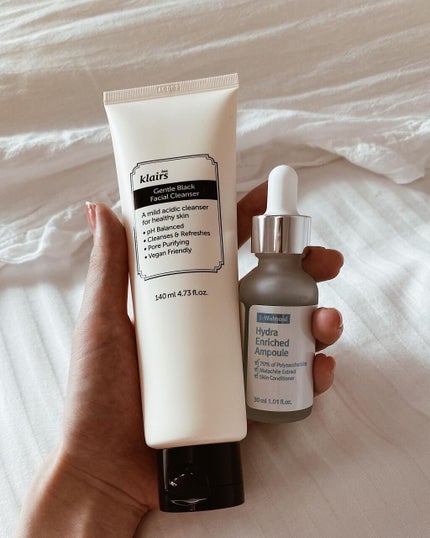 ジェントルブラックフェイシャルクレンザー(140ml)/Klairs/洗顔フォームを使ったクチコミ(1枚目)