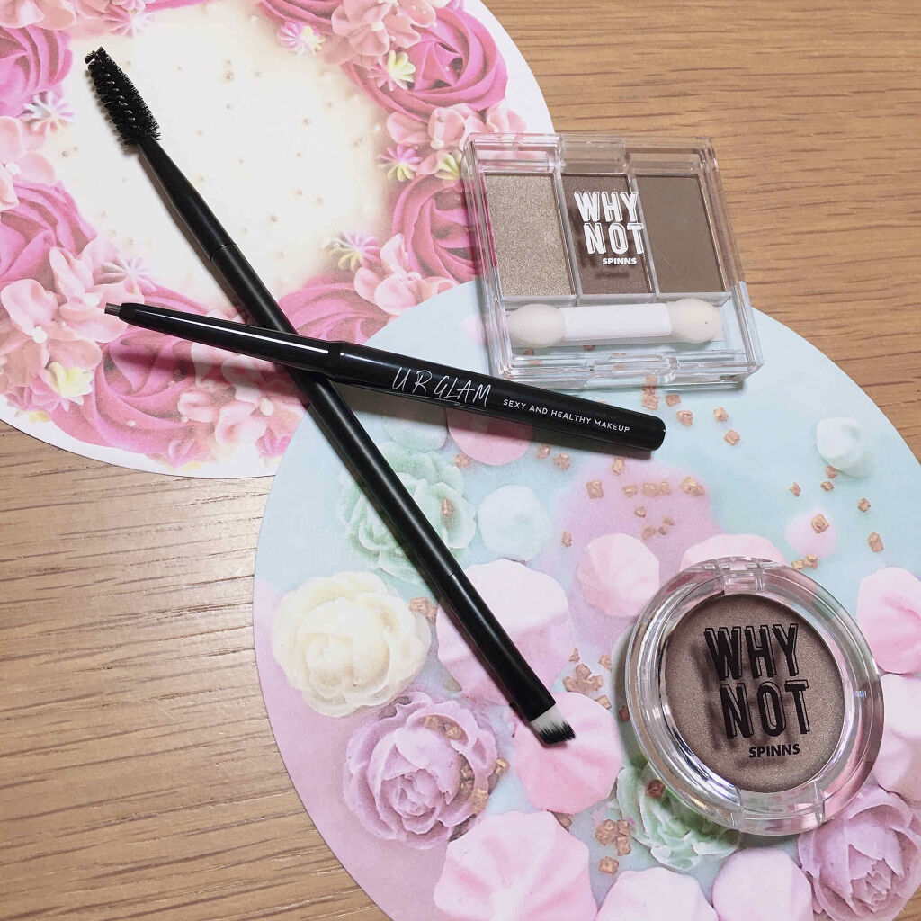 UR GLAM　DUO EYEBROW BRUSH B（デュオアイブロウブラシB）/U R GLAM/メイクブラシを使ったクチコミ（1枚目）