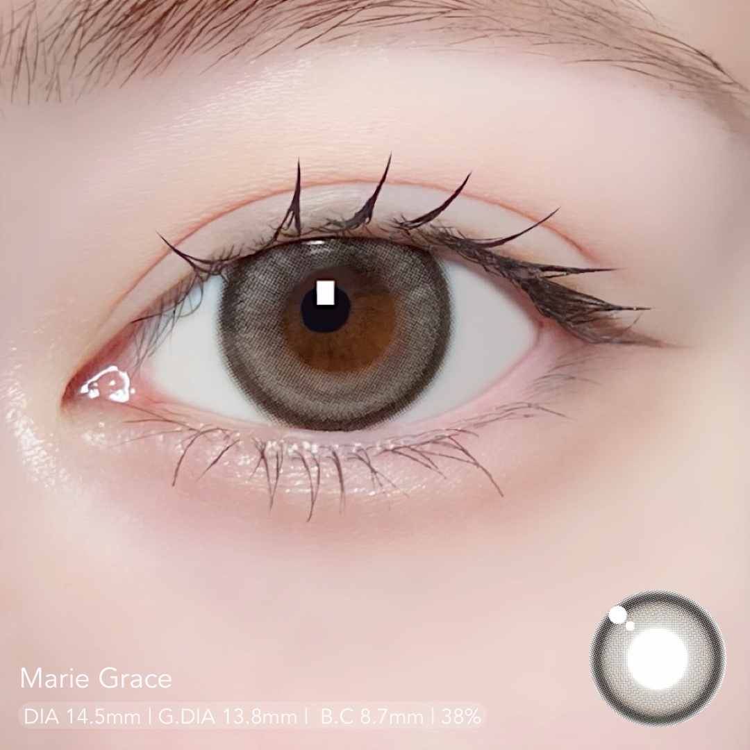 メランジェ シュエット ワンデー/melange+chouette/ワンデー（１DAY）カラコンを使ったクチコミ（3枚目）