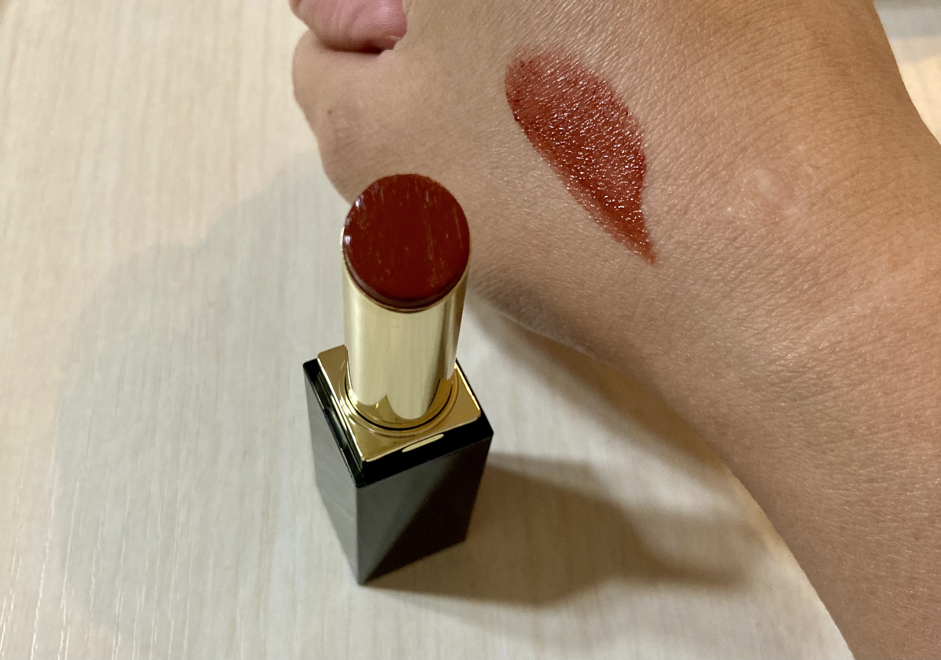 キスモアリップ #Cherry Brown/H×H/口紅を使ったクチコミ（3枚目）