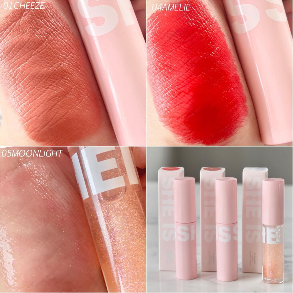 フラッフィリップティント/BLESSED MOON/リップティントを使ったクチコミ(2枚目)