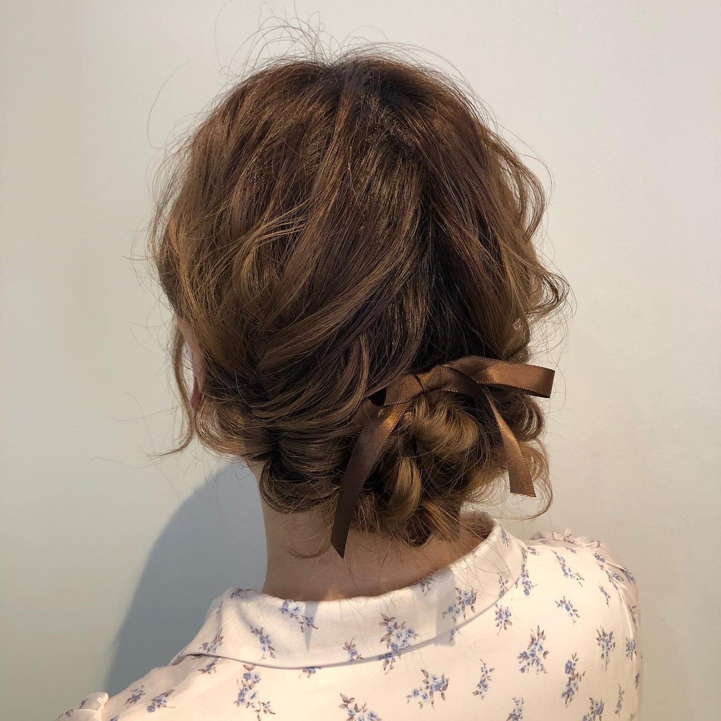 田中みづき on LIPS 「💐...🕊🤎#お呼ばれアレンジ....ヘアセット予約承り中❤︎..」(1枚目)