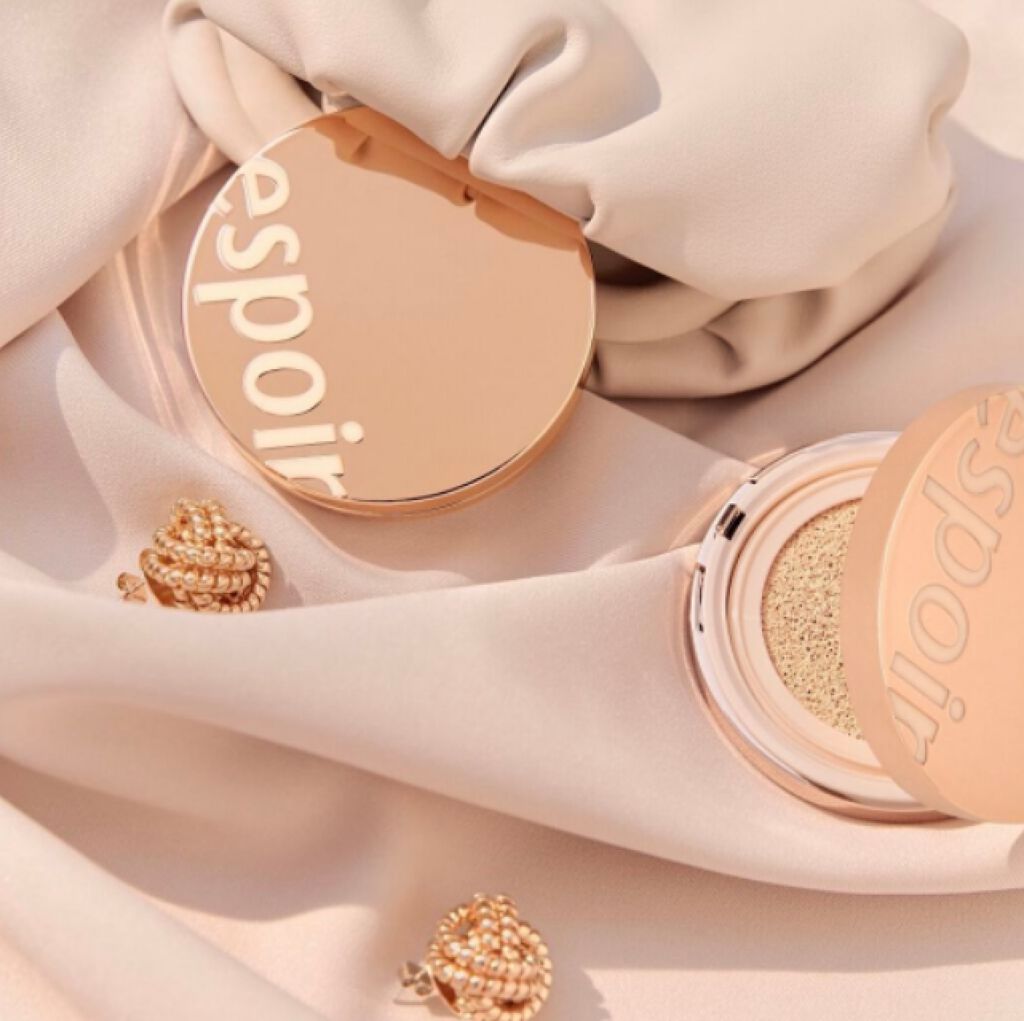 ウォータースプラッシュトーンアップクッション/espoir/化粧下地を使ったクチコミ（2枚目）