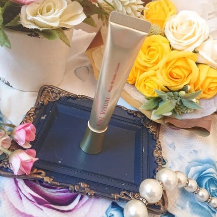 ファインビジュアル ホワイトリンクルクリーム /フェヴリナ/フェイスクリームを使ったクチコミ(3枚目)