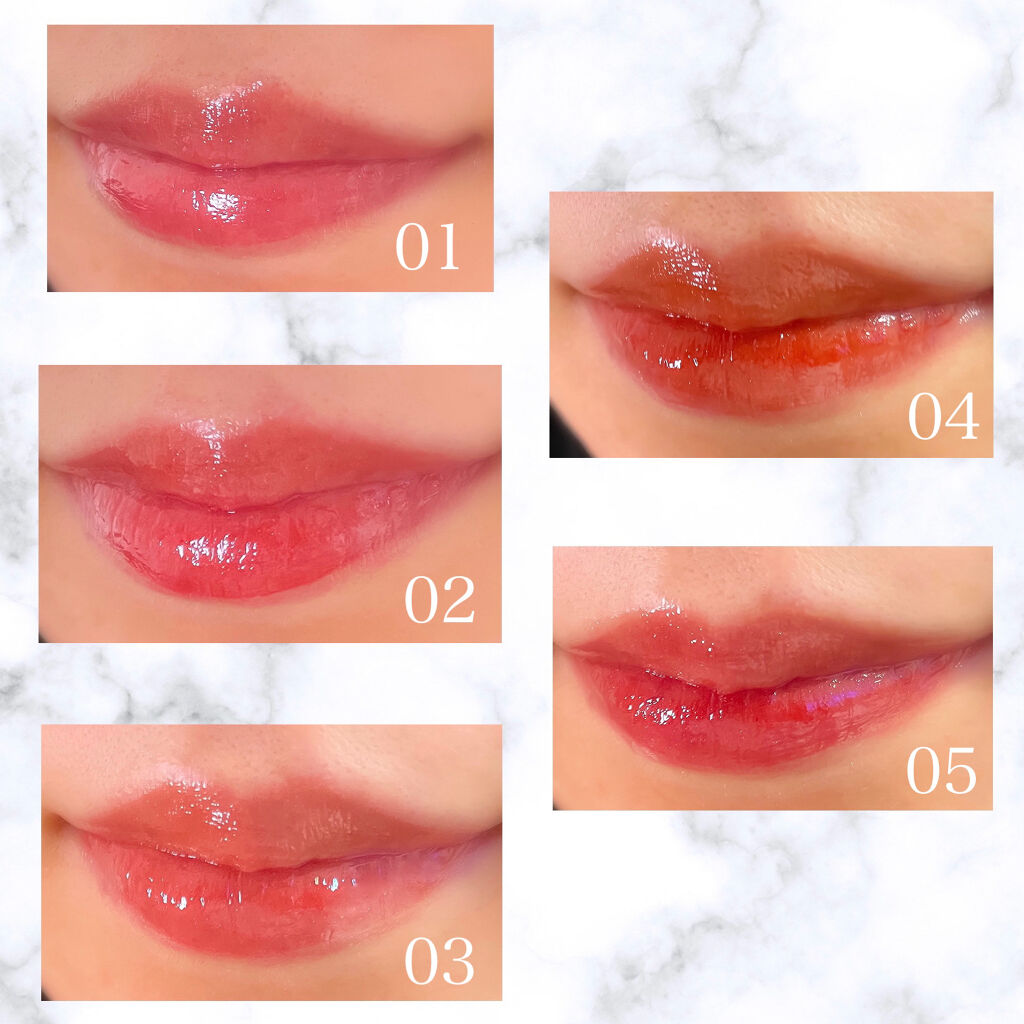 ウォータリーティントリップ/CEZANNE/リップティントを使ったクチコミ（3枚目）