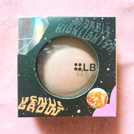 マーブルハイライター/LB/パウダーチークを使ったクチコミ(2枚目)