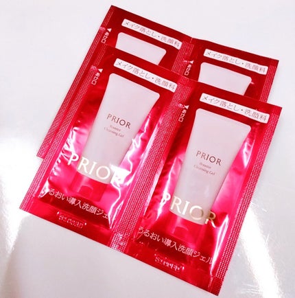 プリオール うるおい導入洗顔ジェルのクチコミ「プリオールのオールインワン等が好きなので、こちらをワタシプラスで購入しました。
【うるおい導.....」(1枚目)