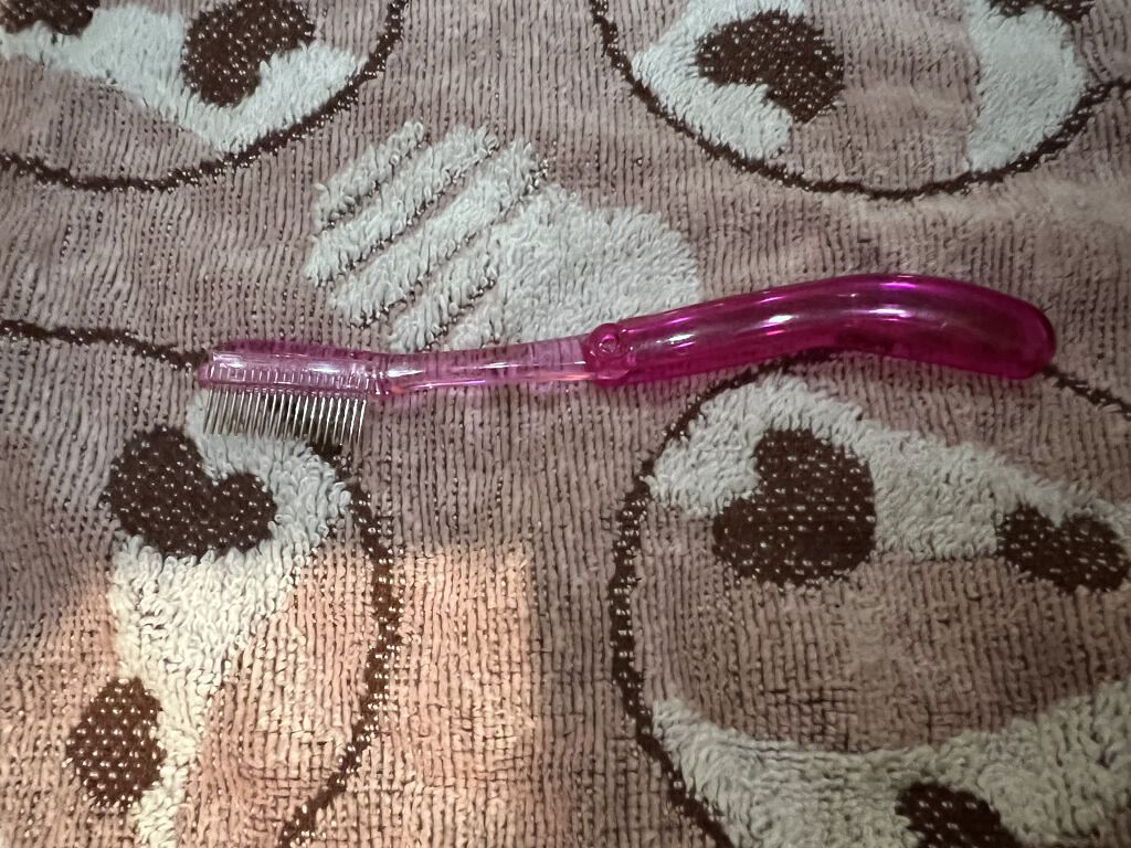 マスカラコーム メタルN（ナチュラル）/チャスティ/その他化粧小物を使ったクチコミ（2枚目）