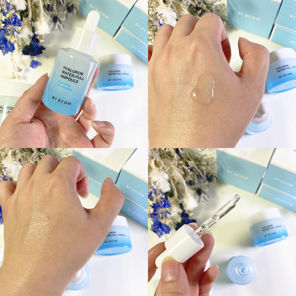 ヒアルロンウォーターフルアンプル/BY ECOM/美容液を使ったクチコミ（1枚目）