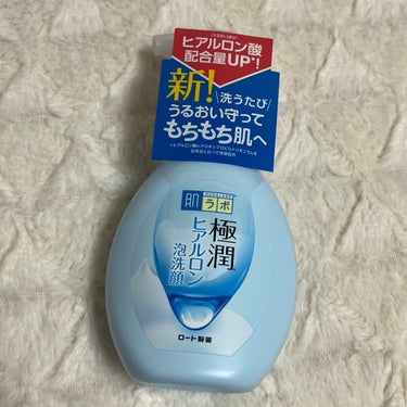 肌ラボ
極潤 ヒアルロン泡洗顔
160ml ポンプ

購入しました。

ずっと別の保湿タイプの洗顔をリピートしていたのですが、こちらを見つけて、この季節にはヒアルロン酸が良さそうな気がして購入しました。