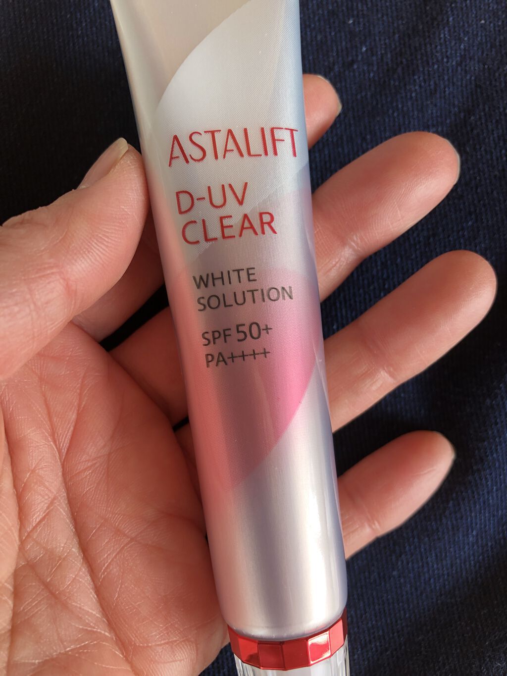 D-UVクリア ホワイトソリューション/アスタリフト/日焼け止めクリームを使ったクチコミ（2枚目）