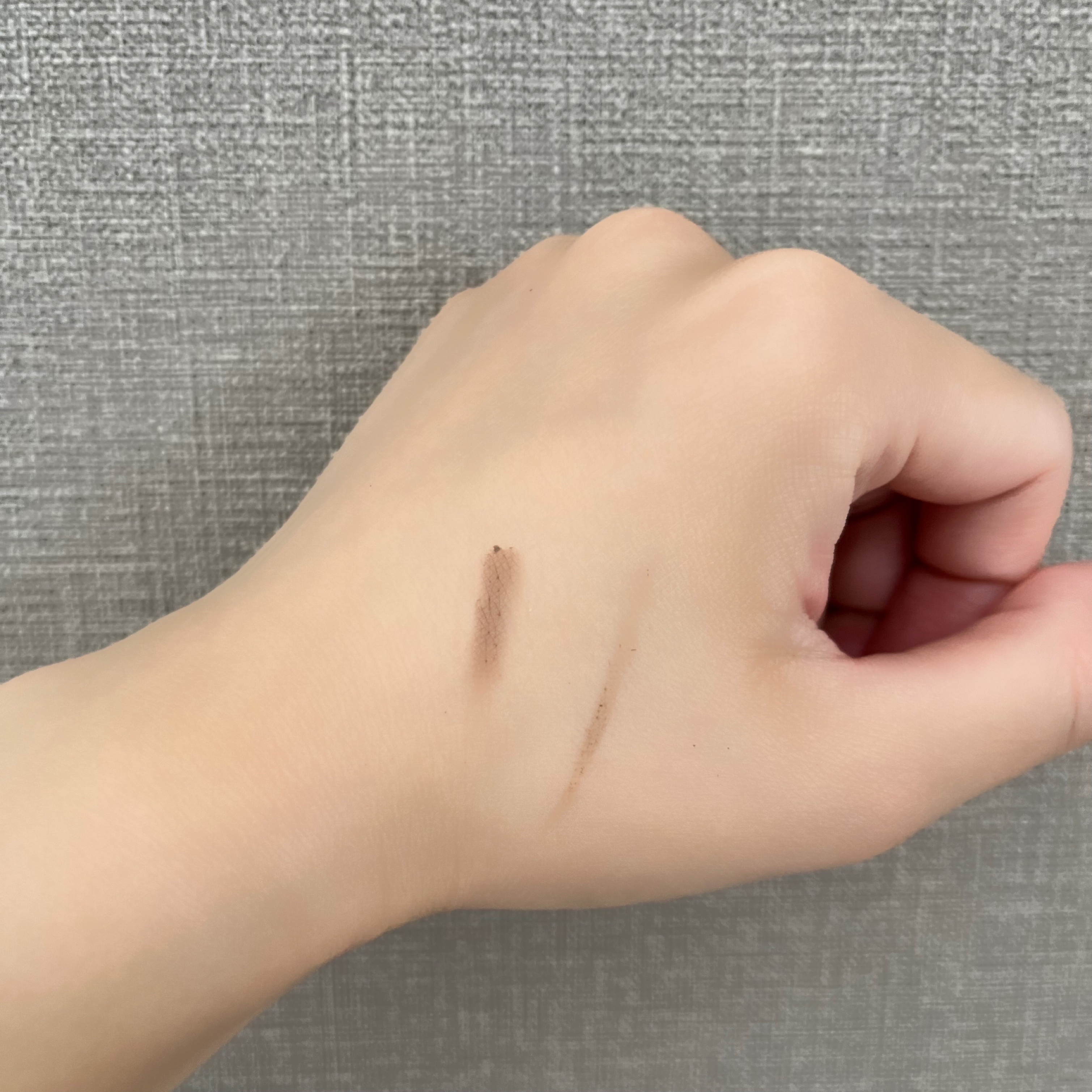 パウダー＆ペンシル　アイブロウＥＸ PD17 ロイヤルベージュ(限定)/excel/アイブロウペンシルを使ったクチコミ（2枚目）