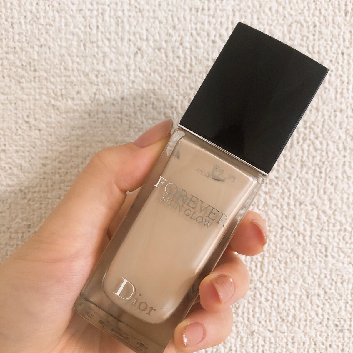 ディオールスキン フォーエヴァー フルイド グロウ/Dior/リキッドファンデーションを使ったクチコミ(1枚目)
