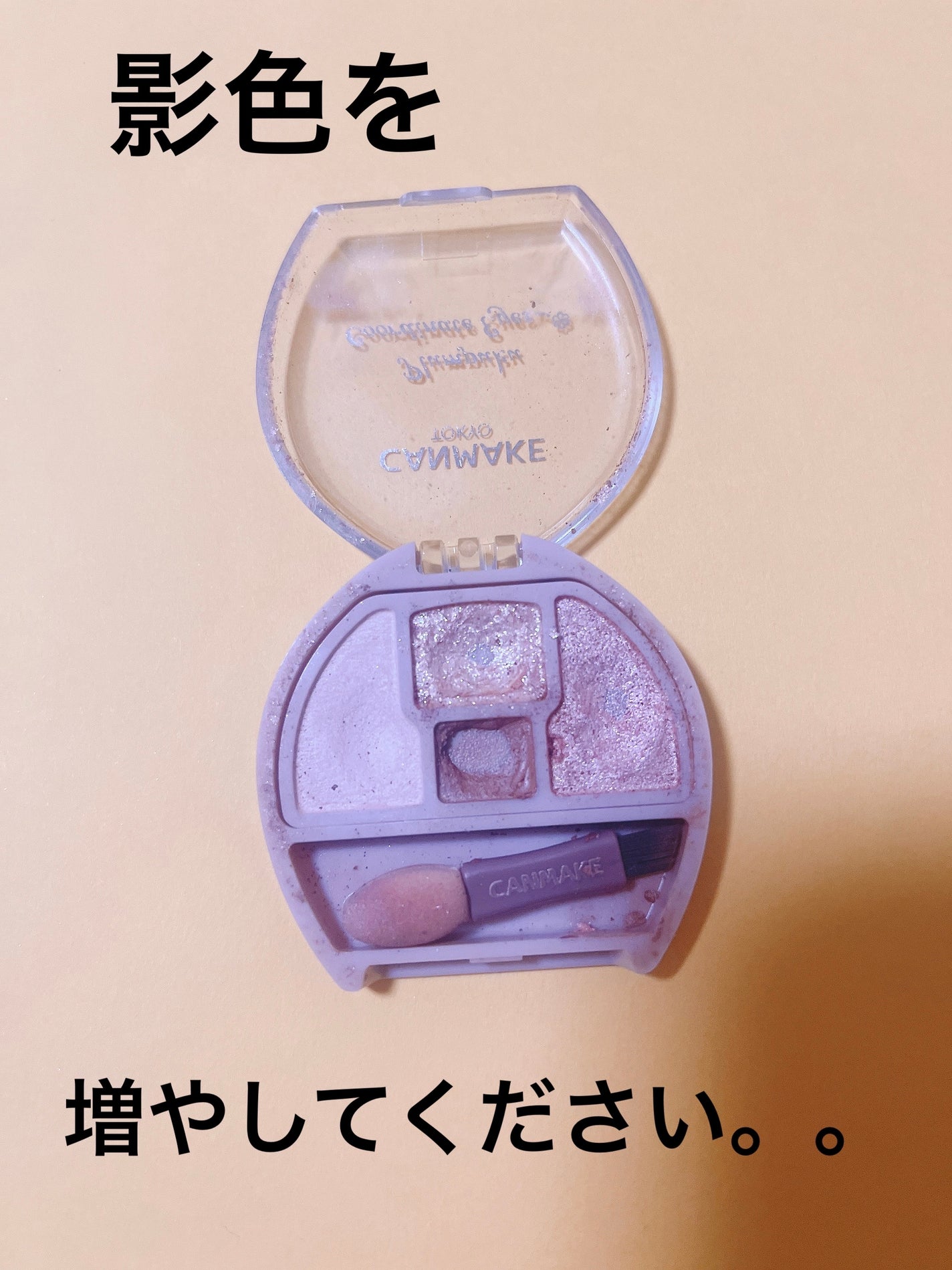 プランぷくコーデアイズ/キャンメイク/パウダーアイシャドウを使ったクチコミ(2枚目)