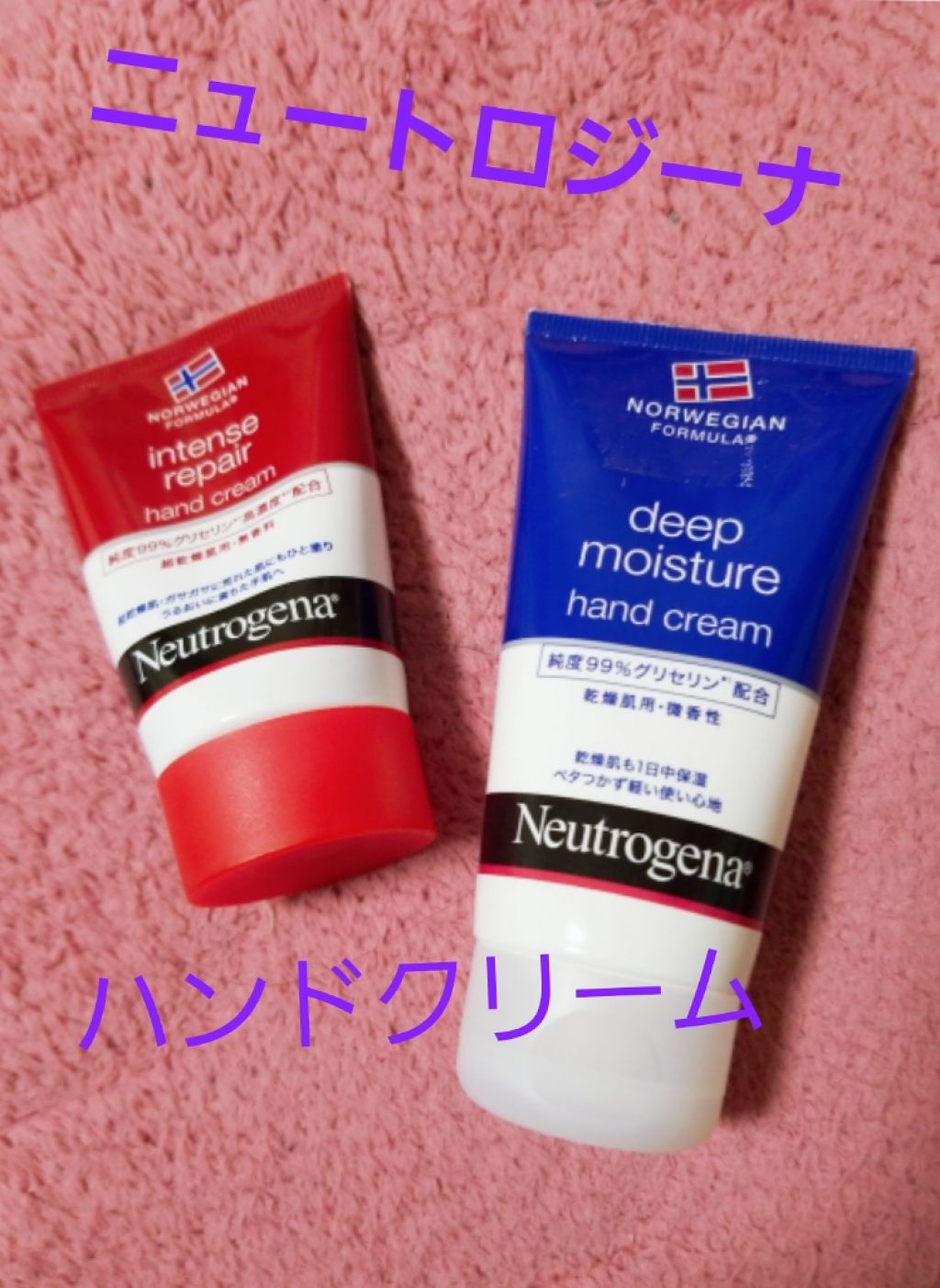 ノルウェー フォーミュラ ディープモイスチャー ハンドクリーム/Neutrogena/ハンドクリームを使ったクチコミ（1枚目）