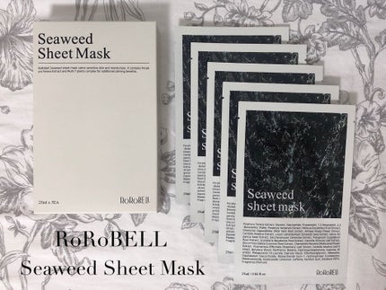 海苔マスクパック/RoRoBELL/シートマスク・パックを使ったクチコミ(2枚目)