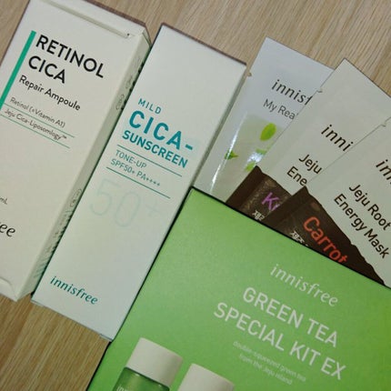 レチノール シカ リペア セラム/innisfree/美容液を使ったクチコミ(2枚目)