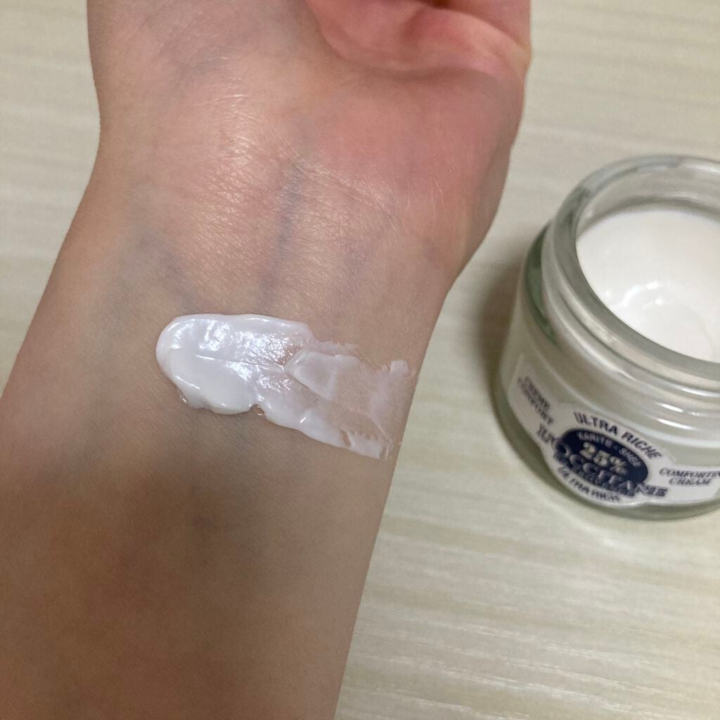 シア エクストラクリーム リッチ/L'OCCITANE/フェイスクリームを使ったクチコミ(3枚目)