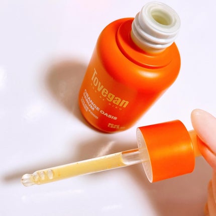 カラーフードシリーズオレンジオアシスセラム/Tovegan/美容液を使ったクチコミ(4枚目)