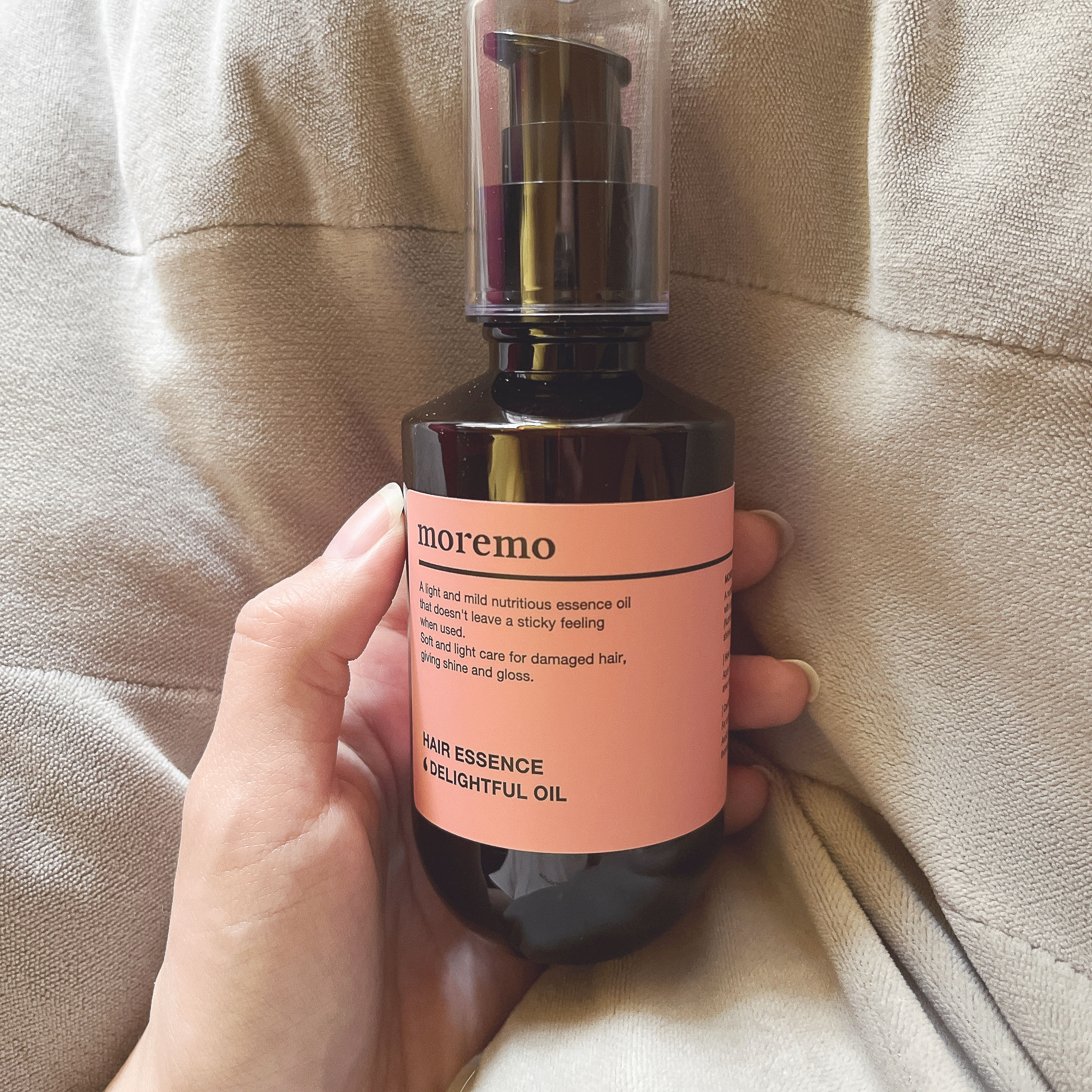 ヘアエッセンスディライトフルオイル 70ml / Hair Essence Delightful Oil 70ml/moremo/ヘアオイルを使ったクチコミ（1枚目）