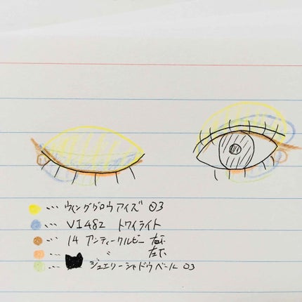 【旧品】パーフェクトスタイリストアイズ/キャンメイク/アイシャドウパレットを使ったクチコミ(4枚目)