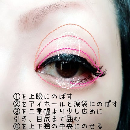 9色 マットグリッターアイシャドウパレット/MINSHZEE/アイシャドウパレットを使ったクチコミ(3枚目)